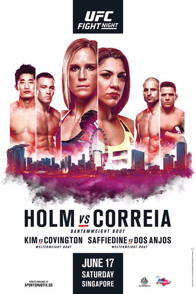 Póster de UFC Fight Night: Holm vs. Correia