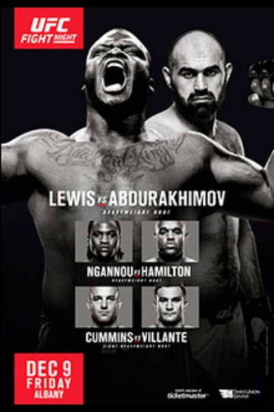Póster de UFC Fight Night: Lewis vs. Abdurakhimov