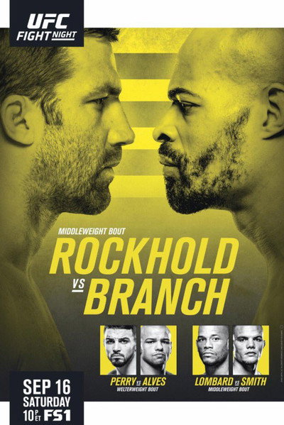 Póster de UFC Fight Night: Rockhold vs. Branch