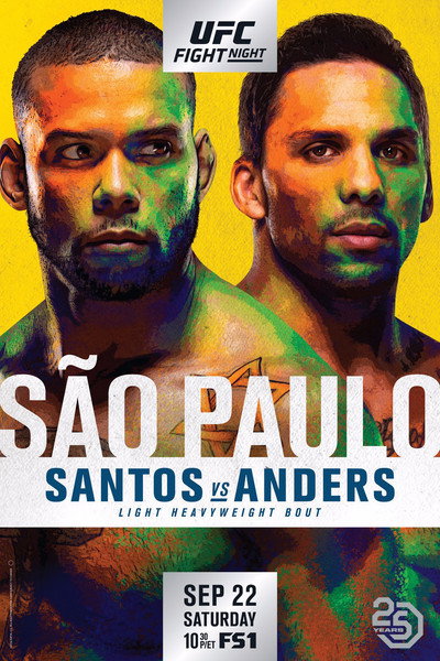 Póster de UFC Fight Night: Santos vs. Anders