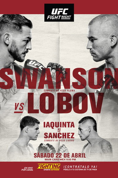 Póster de UFC Fight Night: Swanson vs. Lobov
