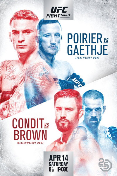 Póster de UFC on Fox: Poirier vs. Gaethje