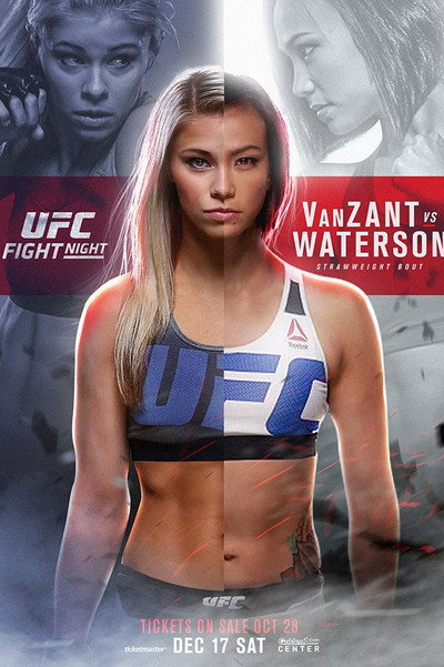 Póster de UFC on Fox: VanZant vs. Waterson