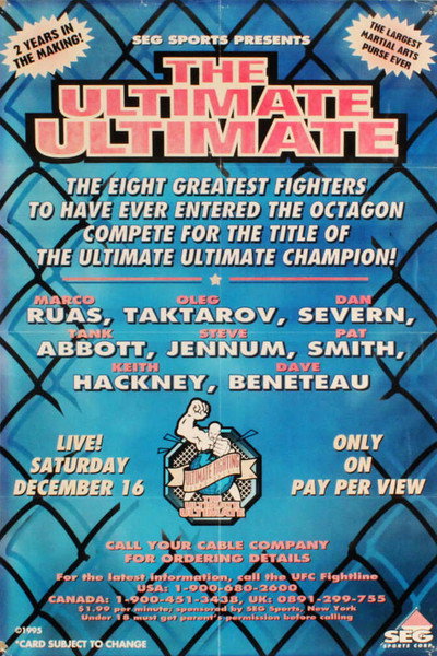 Póster de UFC: Ultimate Ultimate 1995