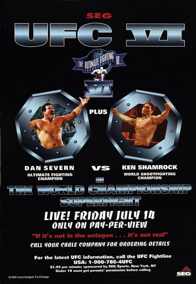 Póster de UFC VI: Clash of the Titans