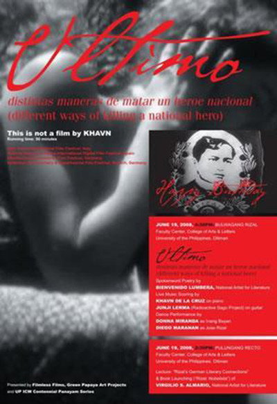 Póster de Ultimo: Different Ways of Killing a National Hero