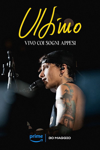 Póster de Ultimo - Vivo coi sogni appesi