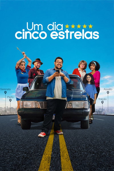 Póster de Um Dia Cinco Estrelas