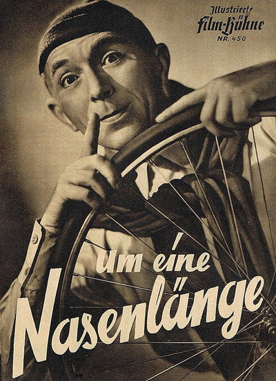 Póster de Um eine Nasenlänge