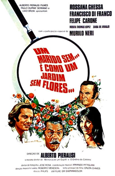 Póster de Um Marido Sem... É Como um Jardim Sem Flores