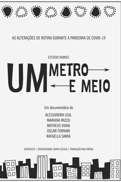 Póster de Um Metro e Meio