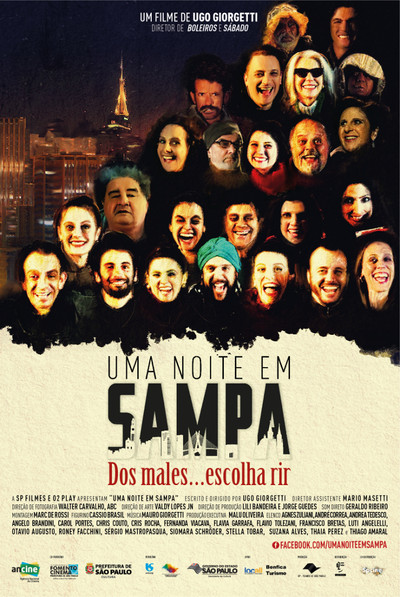 Póster de Uma Noite em Sampa