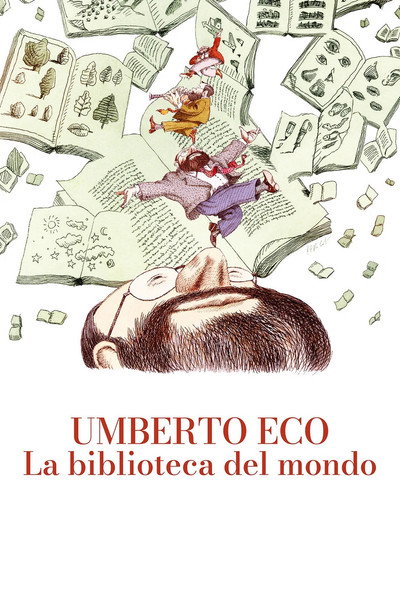 Póster de Umberto Eco - La biblioteca del mondo