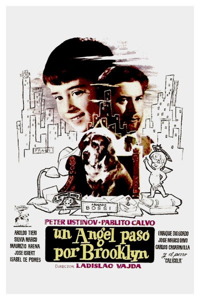 Póster de Un ángel pasó por Brooklyn