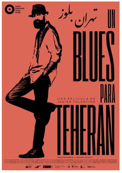 Póster de Un blues para Teherán