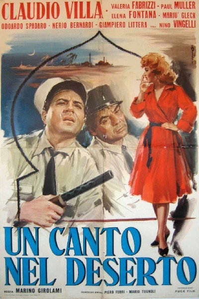 Póster de Un canto nel deserto