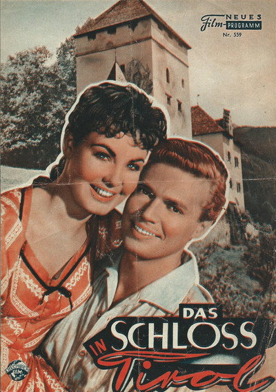 Póster de Un castillo en el Tirol