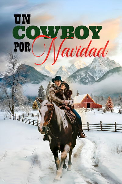 Póster de Un cowboy por Navidad
