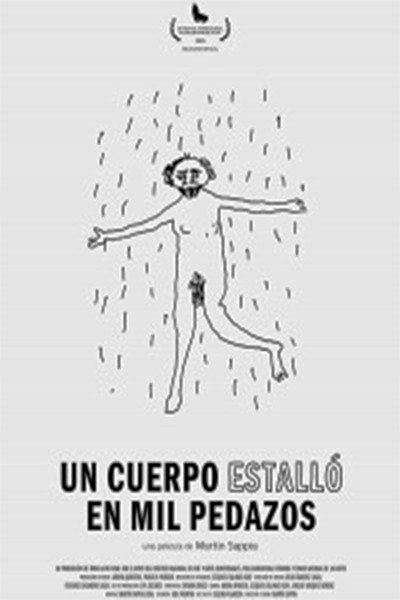 Póster de Un cuerpo estalló en mil pedazos