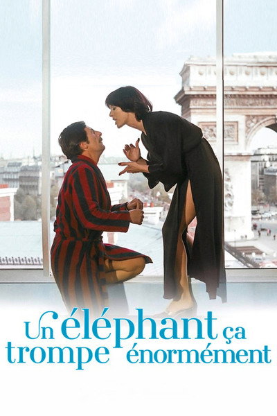 Póster de Un elefante se equivoca enormemente