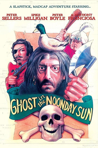 Póster de Un fantasma al sol de mediodía