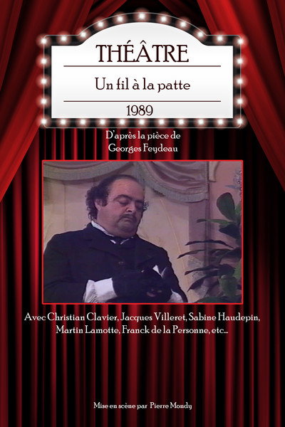 Póster de Un fil à la patte