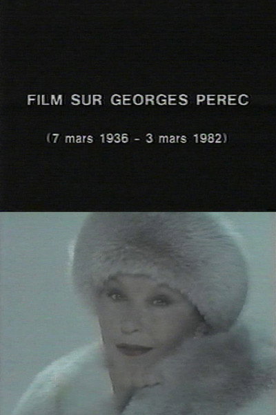 Póster de Un film sur Georges Perec