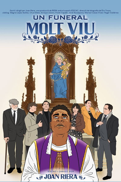 Póster de Un Funeral Molt Viu