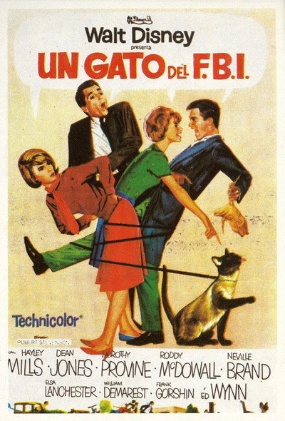 Póster de Un gato del F.B.I.