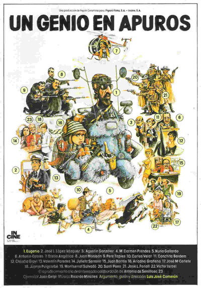 Póster de Un geni amb l'aigua al coll