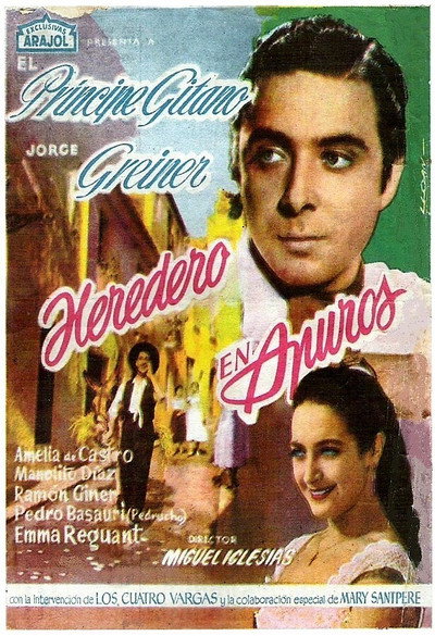 Póster de Un heredero en apuros
