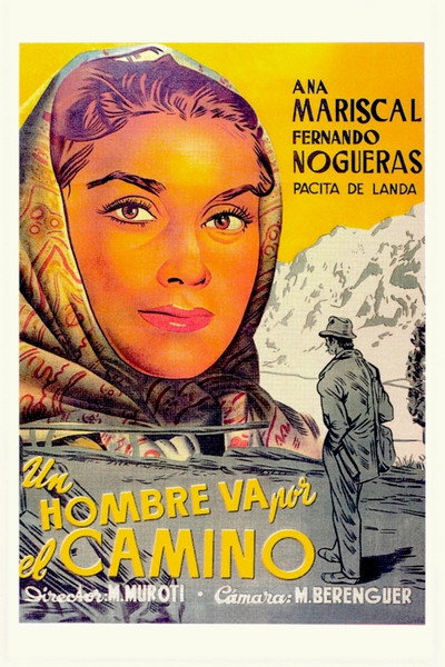 Póster de Un hombre va por el camino