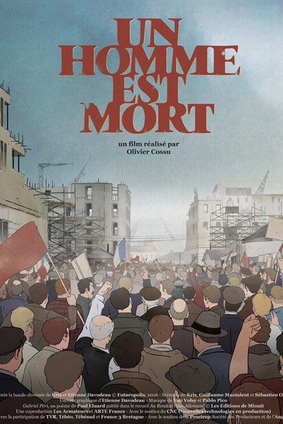 Póster de Un homme est mort