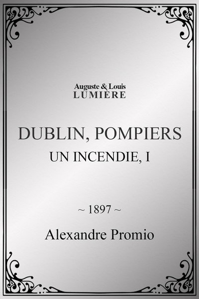 Póster de Un incendie à Dublin I