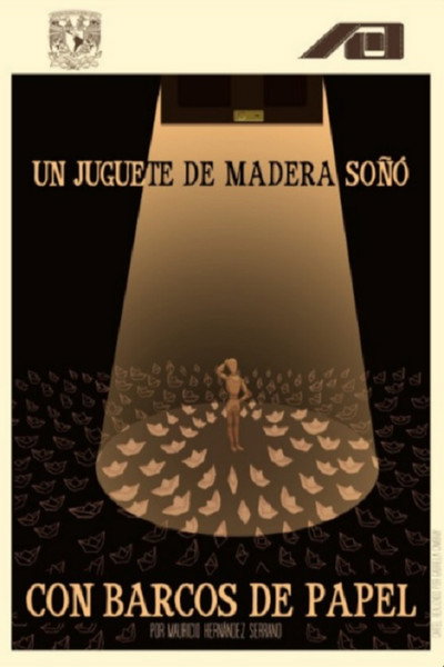 Póster de Un juguete de madera soñó con barcos de papel