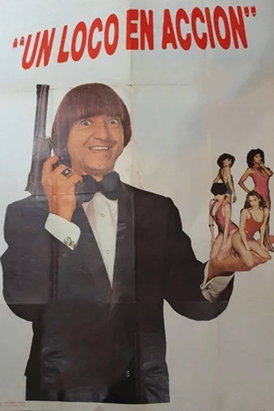 Póster de Un loco en acción