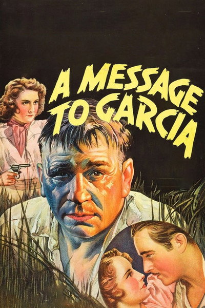Póster de Un mensaje a García