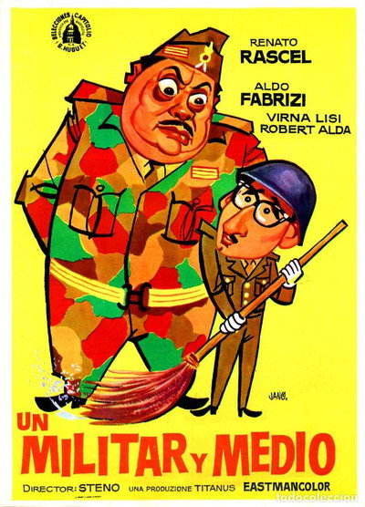 Póster de Un militar y medio