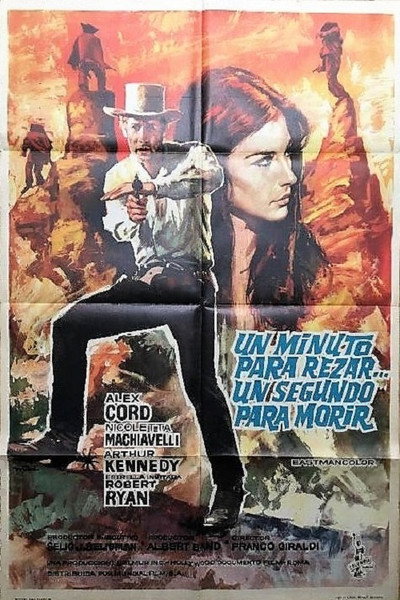 Póster de Un minuto para rezar, un segundo para morir
