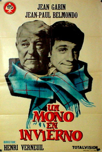 Póster de Un mono en invierno