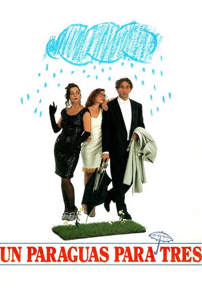 Póster de Un paraguas para tres