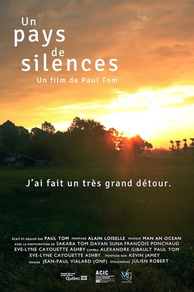 Póster de Un pays de silences