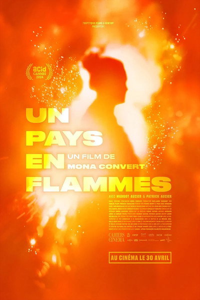 Póster de Un pays en flammes