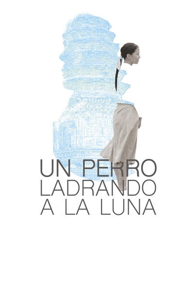Póster de Un perro ladrando a la luna