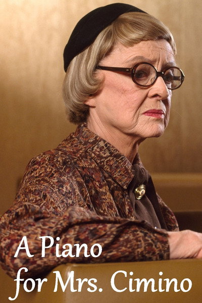 Póster de Un piano para Mrs. Cimino