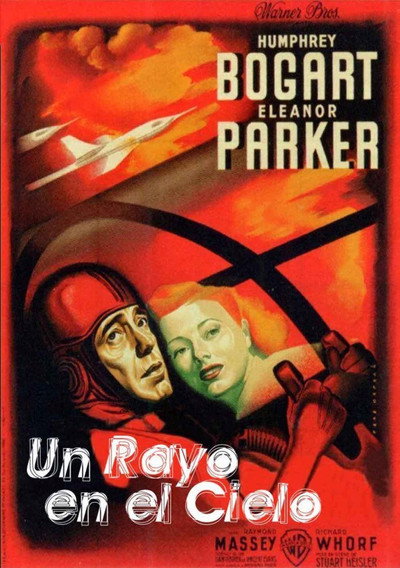Póster de Un rayo en el cielo