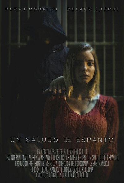 Póster de Un saludo de espanto