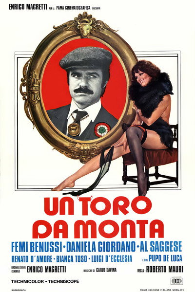 Póster de Un toro da monta