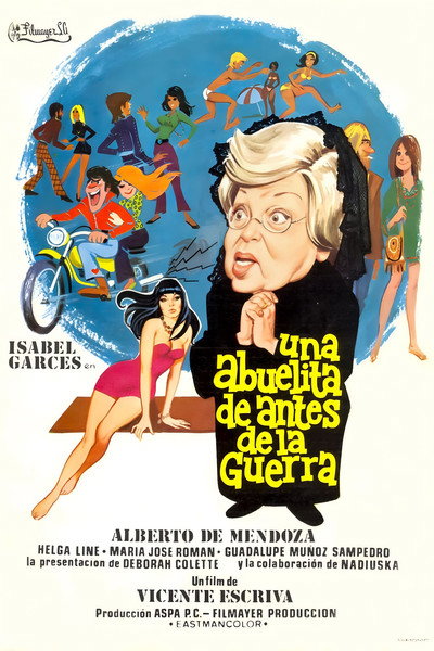 Póster de Una abuelita de antes de la guerra