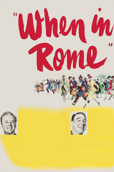 Póster de Una aventura en Roma